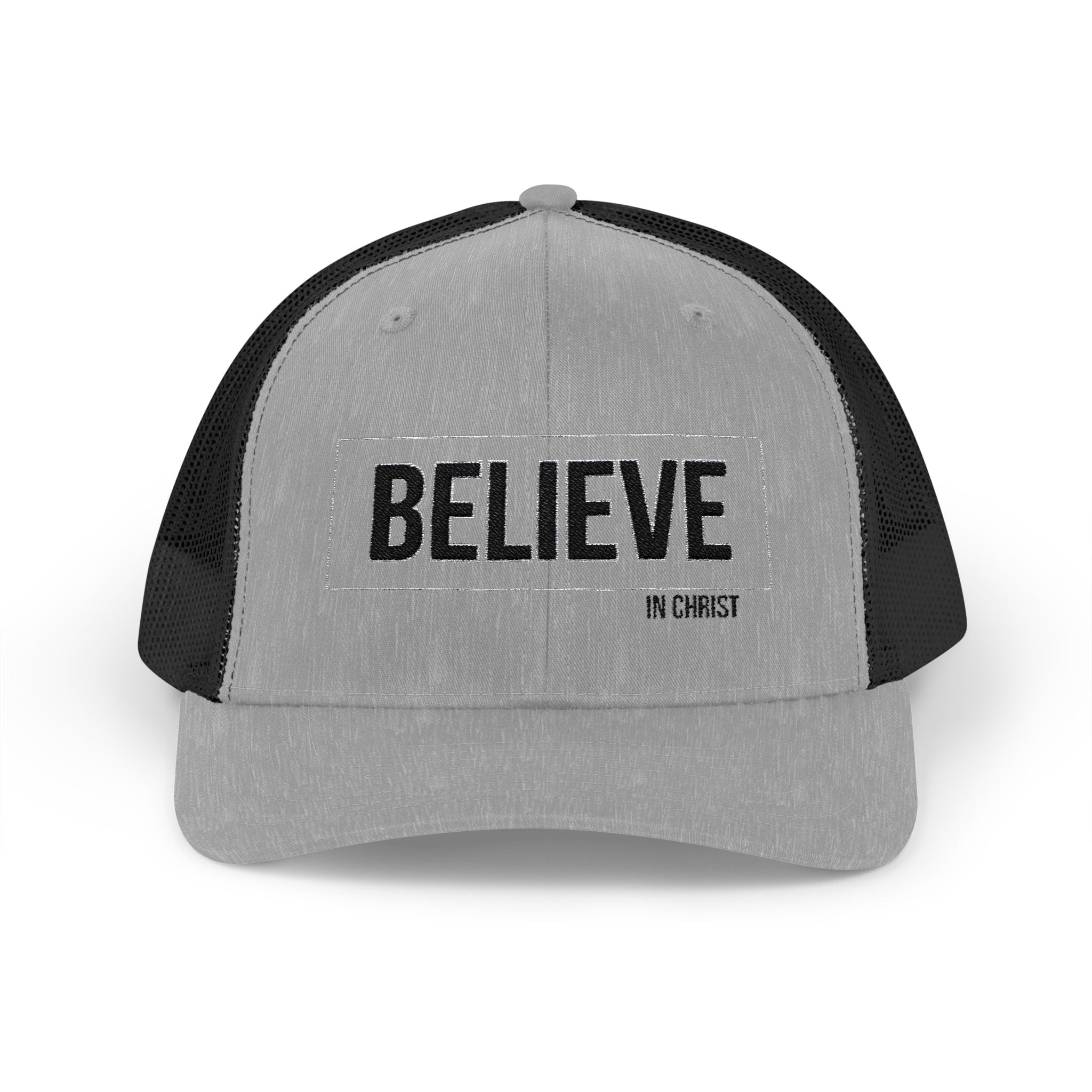 Believe In Christ Snapback Trucker Hat
