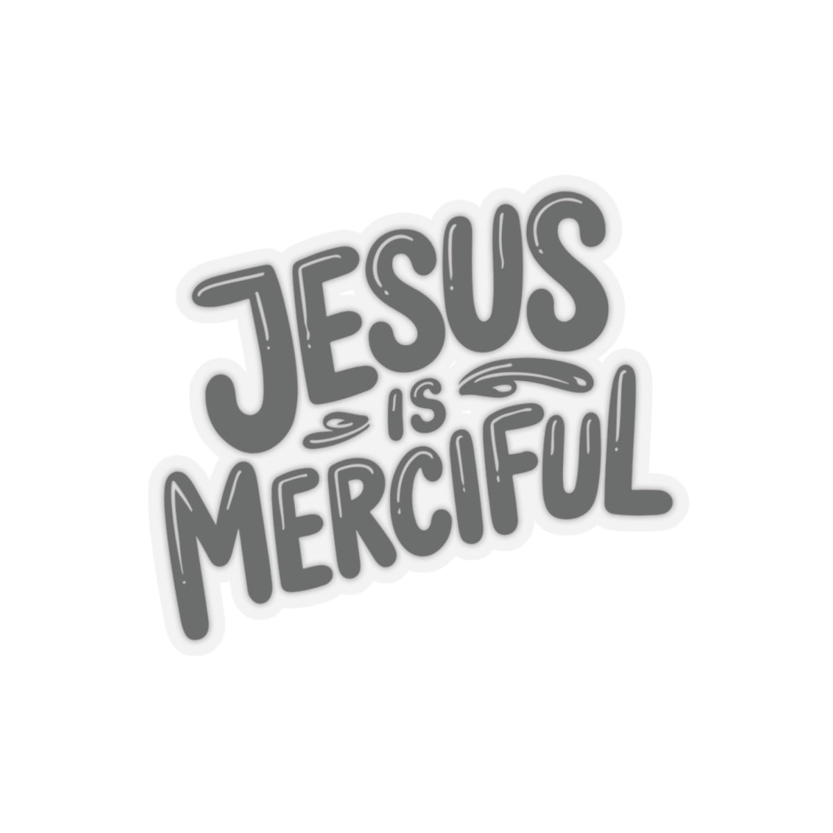 Jesus is Merciful Kiss-Cut Stickers