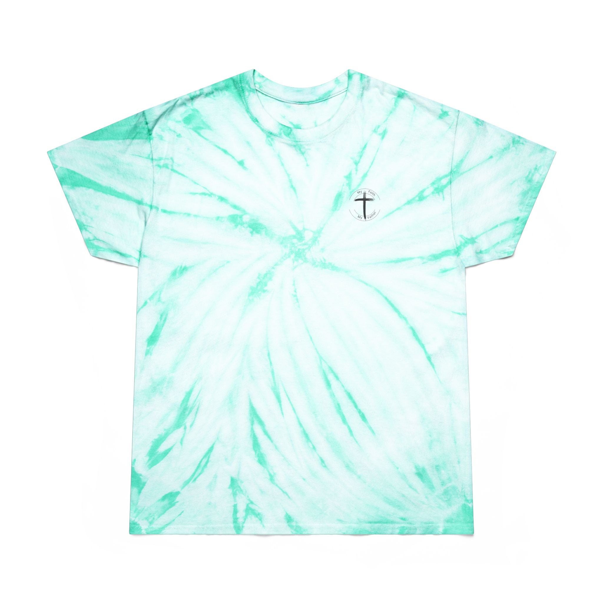 All I Need Is Coffee and Jesus – Unisex Christian Tie-Dye T-Shirt | Faith & Coffee Cyclone Tee