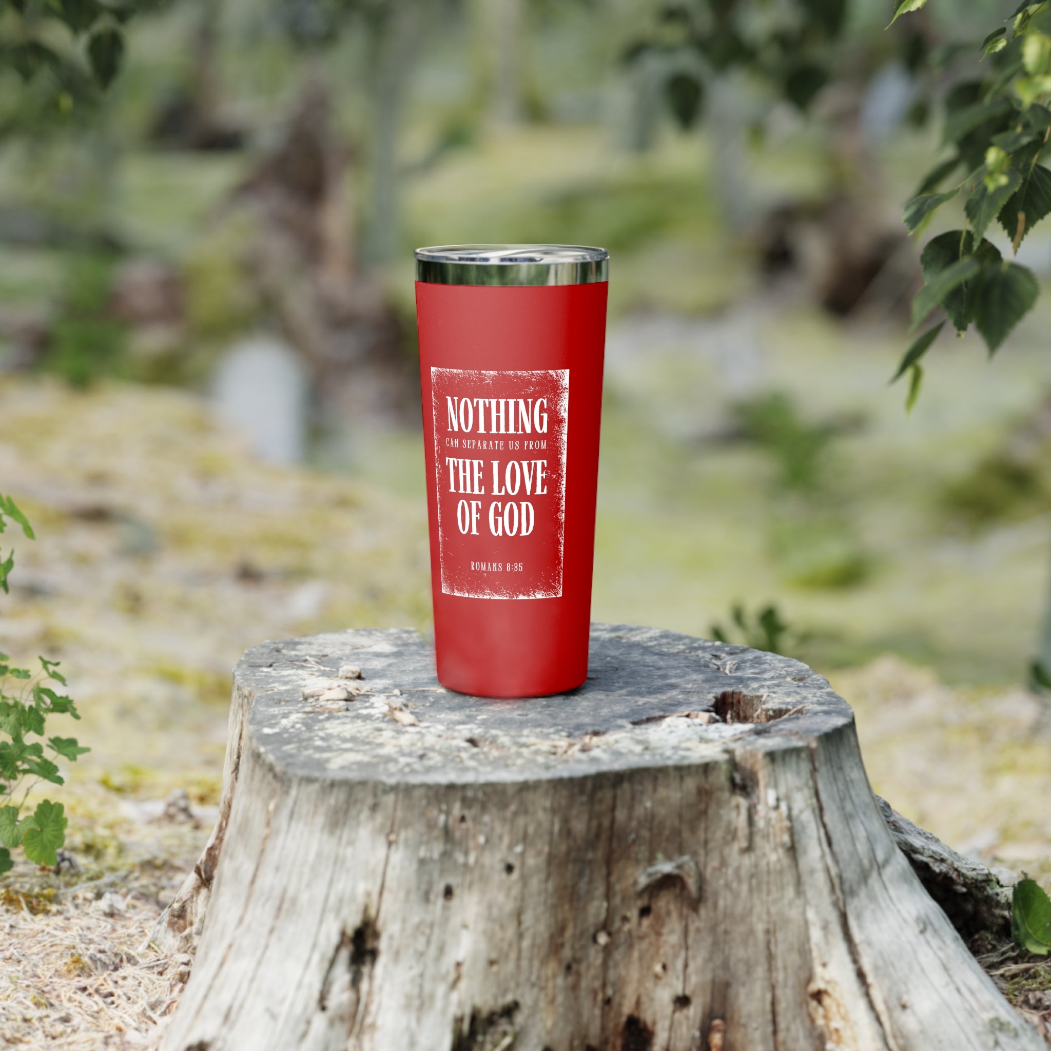 Nothing Can Separate Us From the Love of God 22oz Copper Insulated Tumbler