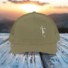 Faith + Cross Embroidered Snapback Trucker Hat