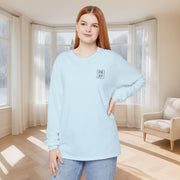 PRAY + Cross Unisex Relaxed Fit Long Sleeve T-Shirt - My Faith My Father