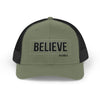 Believe In Christ Snapback Trucker Hat - My Faith My Father