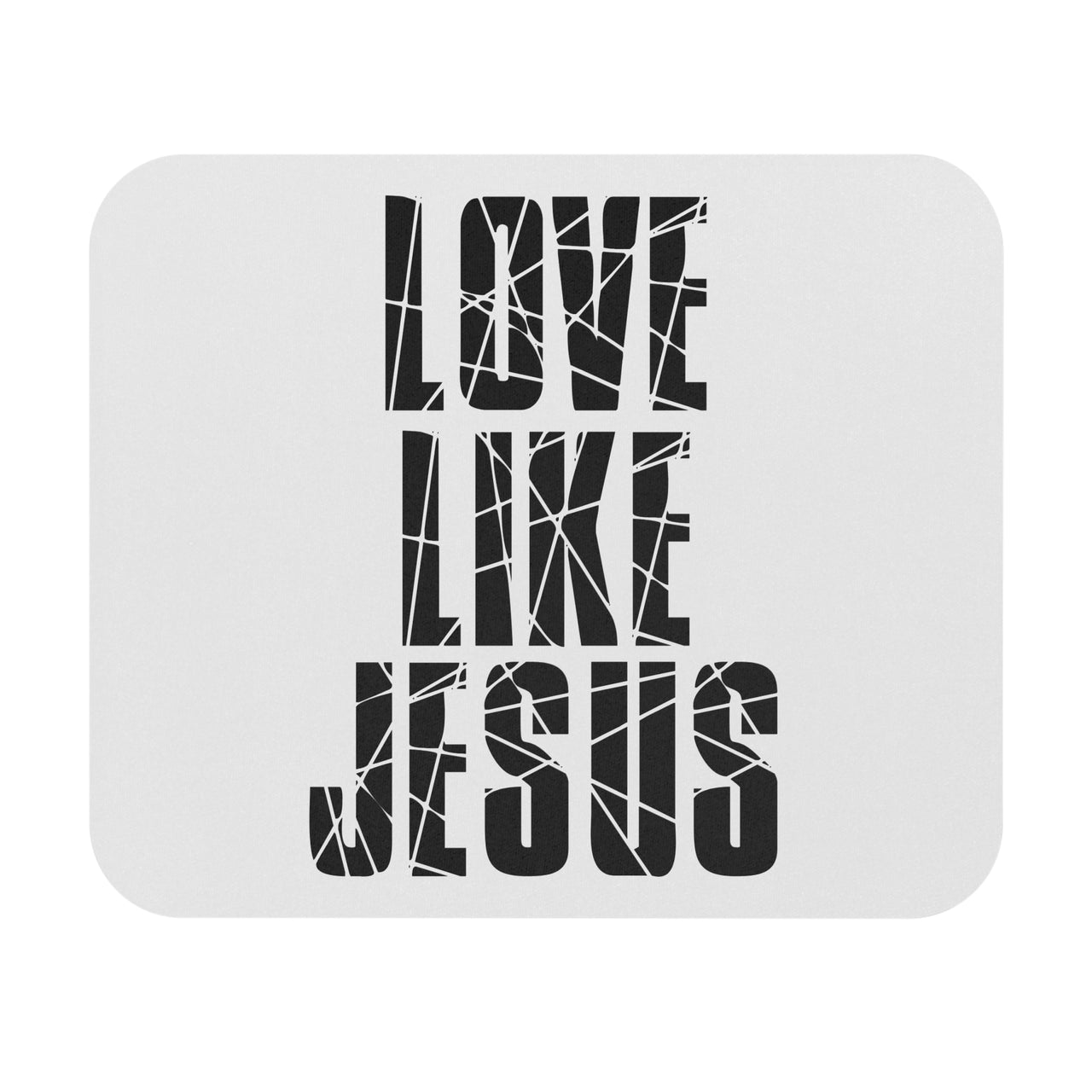 Love Like Jesus Mouse Pad – Christian Desk Accessory, Motivational Office Décor, Faith-Based Gift