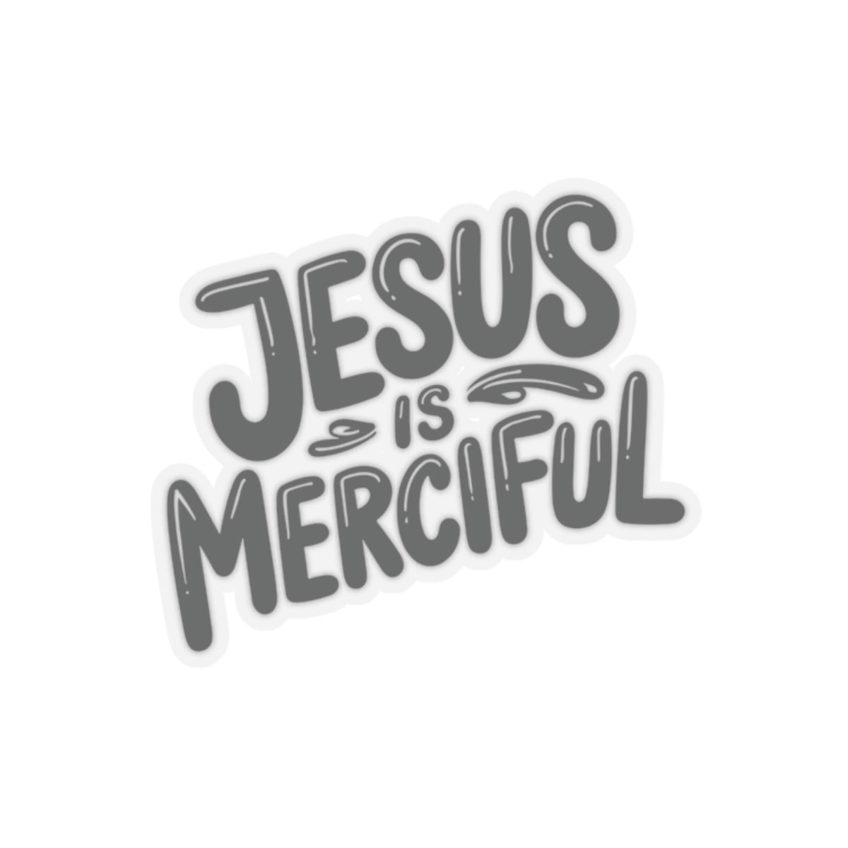 Jesus is Merciful Kiss-Cut Stickers - My Faith My Father