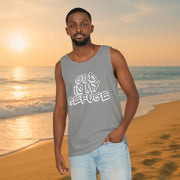 God is My Refuge Unisex Relaxed Fit Tank Top - My Faith My Father