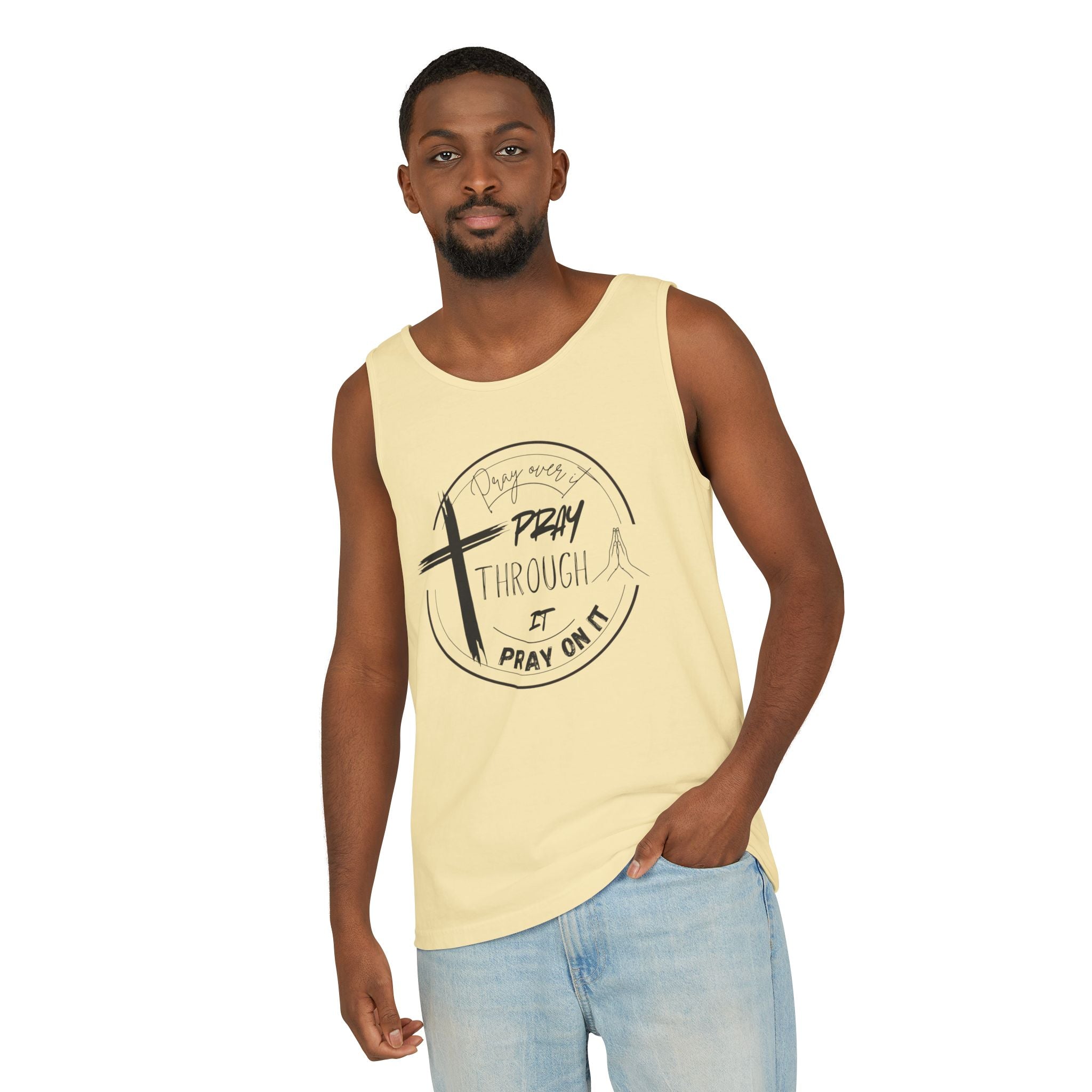 Pray Over It Unisex Relaxed Fit Tank Top