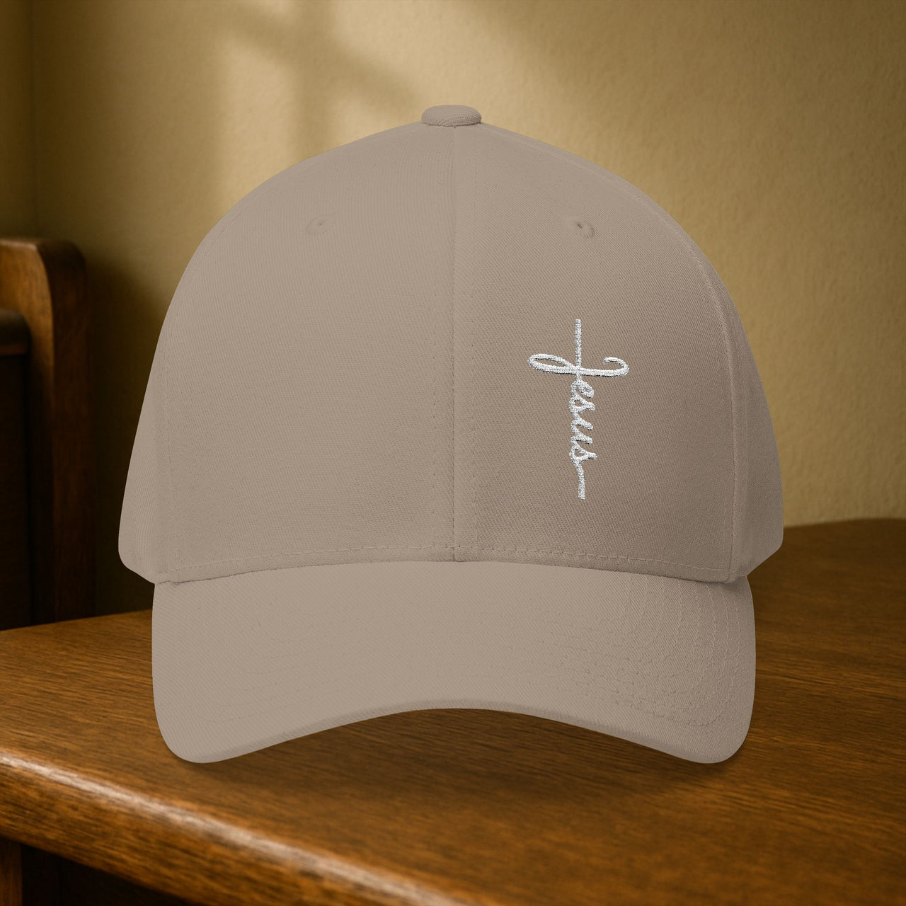 Jesus Cross Flexfit Hat - My Faith My Father