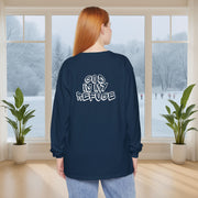 God is My Refuge Unisex Relaxed Fit Long Sleeve T-Shirt - My Faith My Father