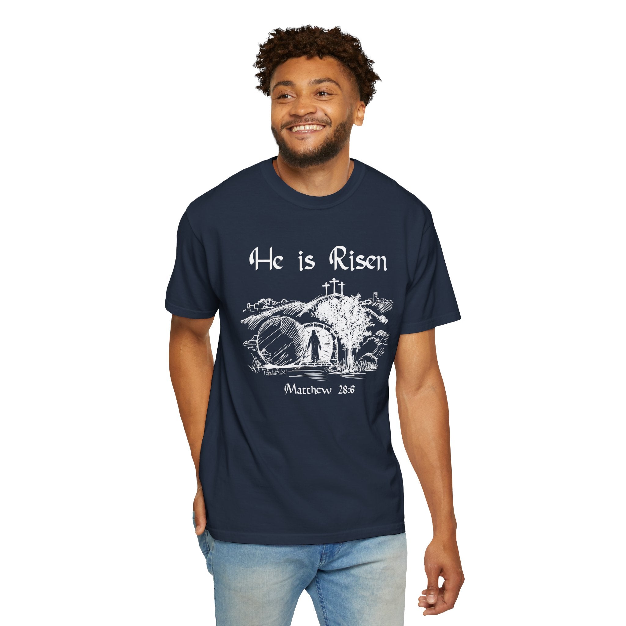 He is Risen Unisex Relaxed Fit T-Shirt