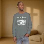 He Is Risen Unisex Relaxed Fit Long Sleeve T-Shirt - My Faith My Father