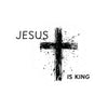 Jesus Is King Kiss-Cut Stickers - My Faith My Father