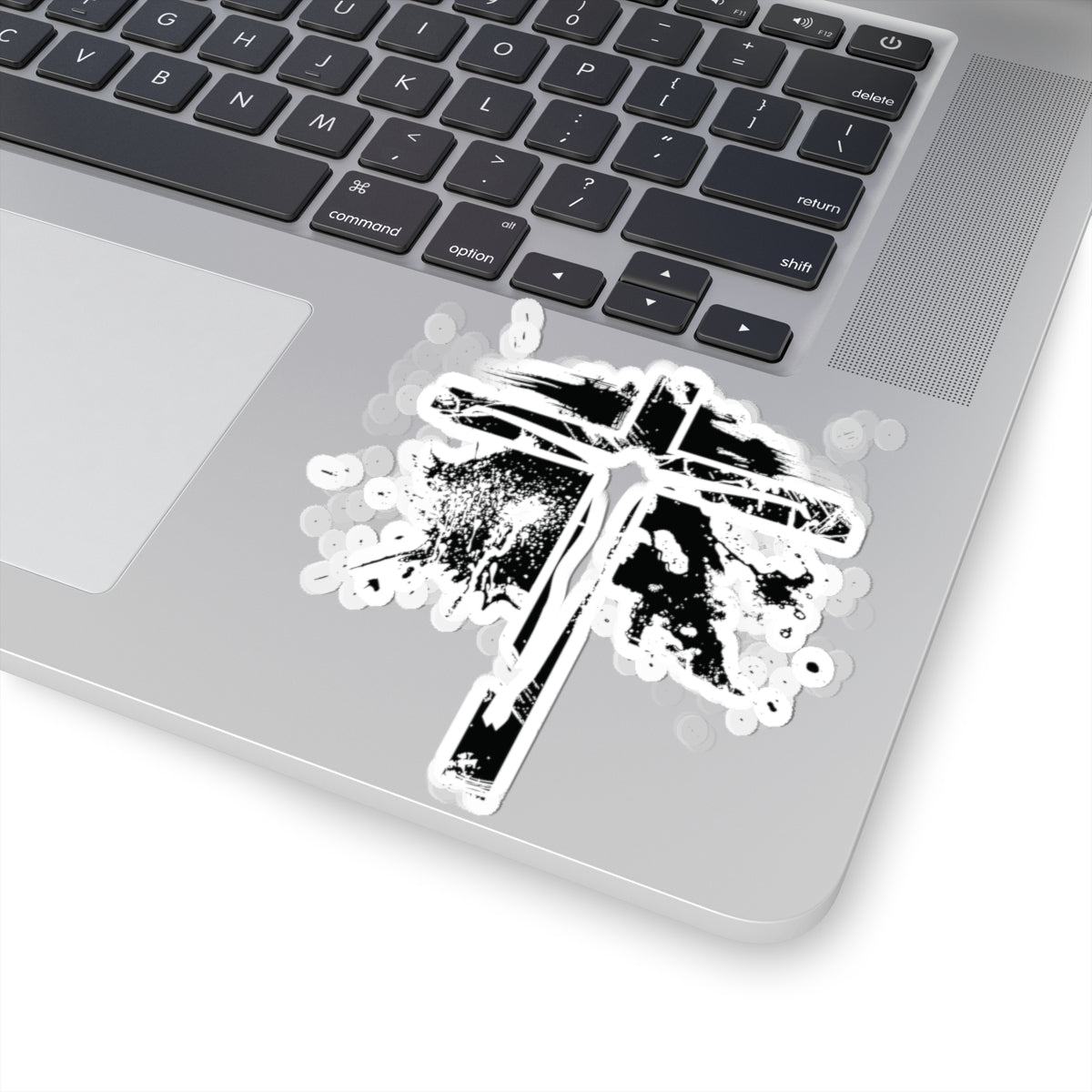 Jesus On Cross Kiss-Cut Stickers - My Faith My Father