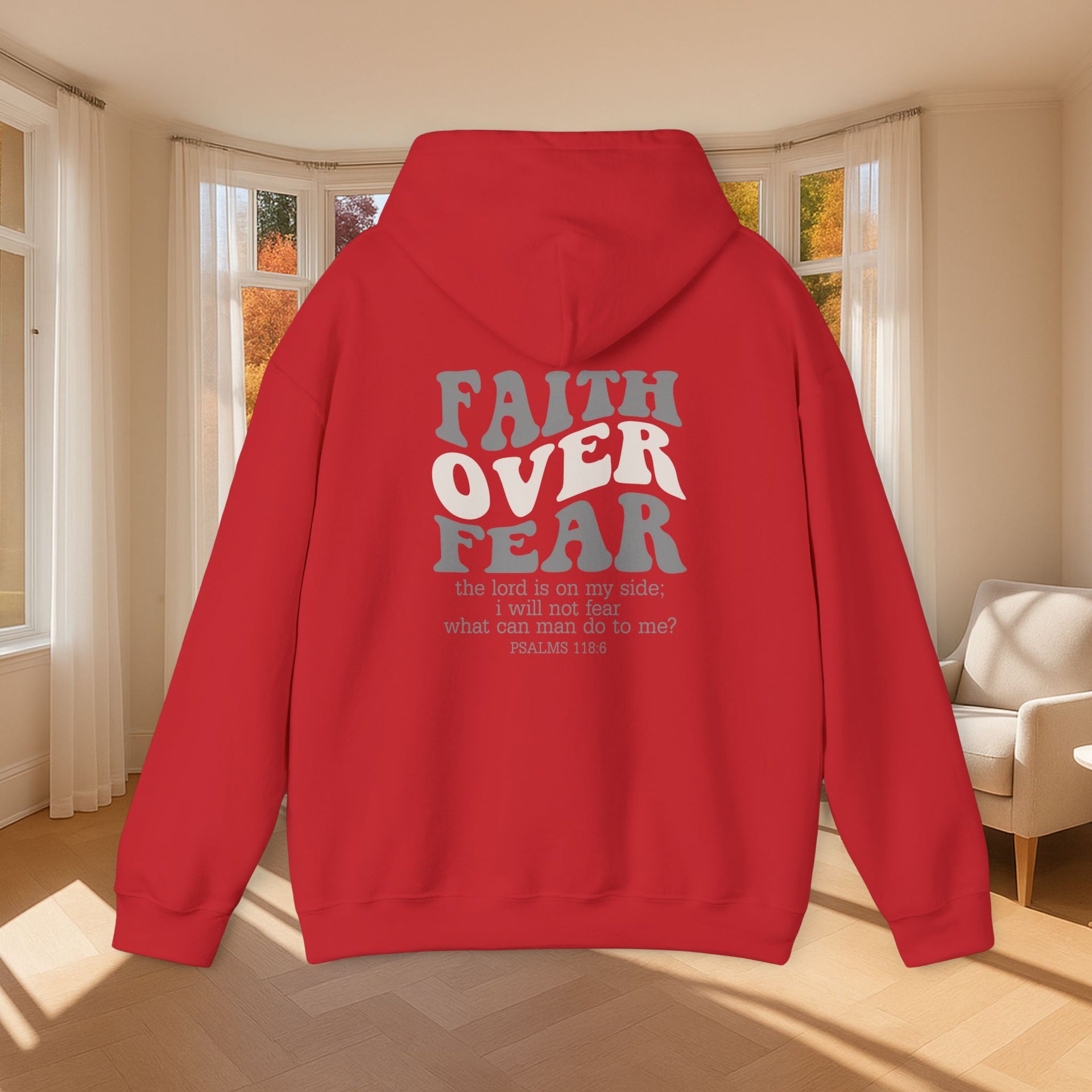 Faith Over Fear Unisex Hoodie - My Faith My Father