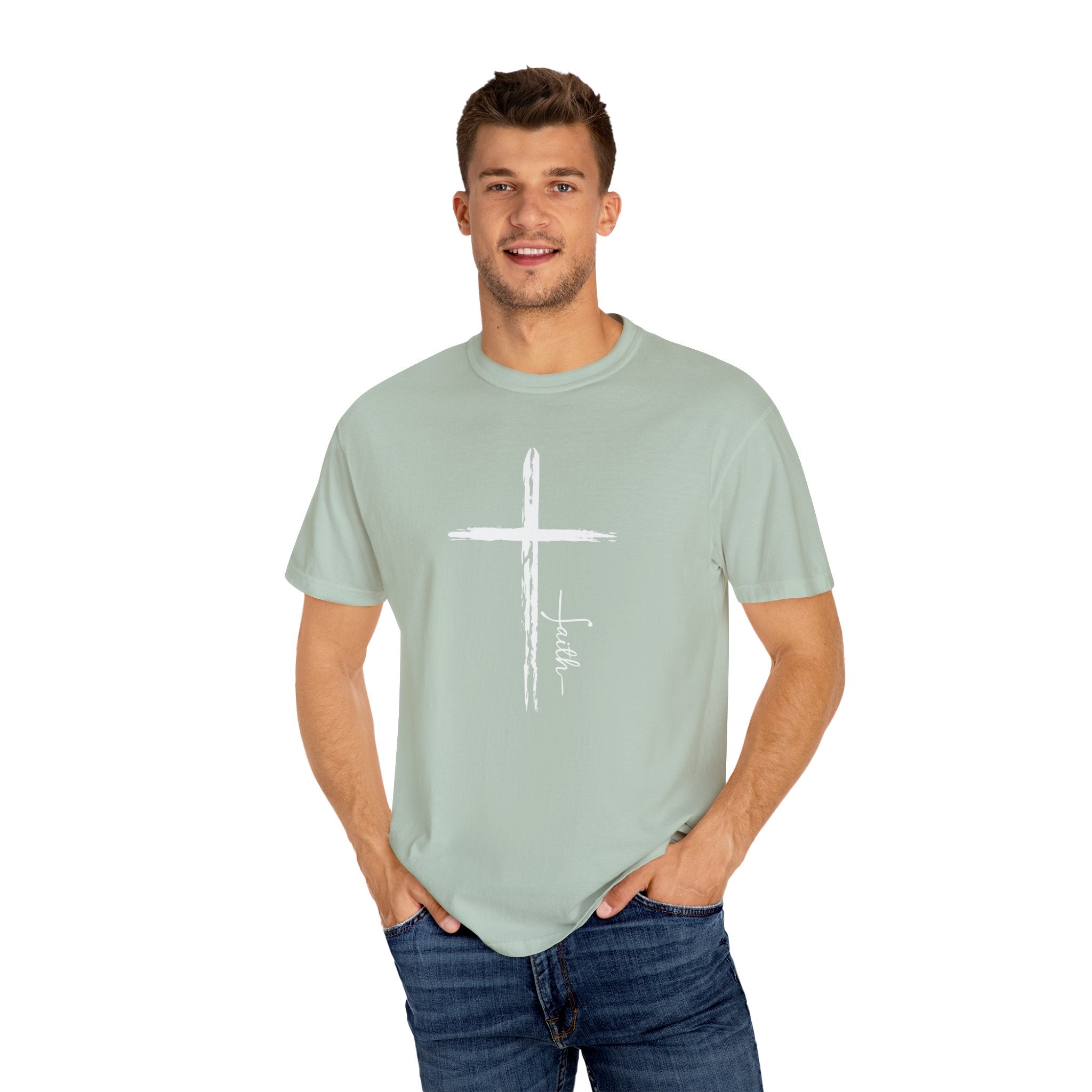 Cross With Faith Unisex Relaxed Fit T-Shirt