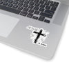 Jesus Is King Kiss-Cut Stickers - My Faith My Father