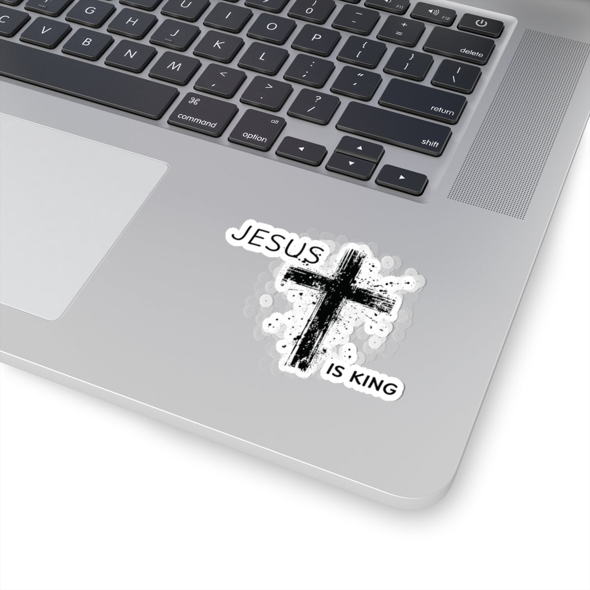 Jesus Is King Kiss-Cut Stickers - My Faith My Father