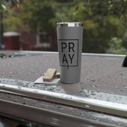 Pray + Cross 22oz Copper Vacuum Insulated Travel Mug - My Faith My Father
