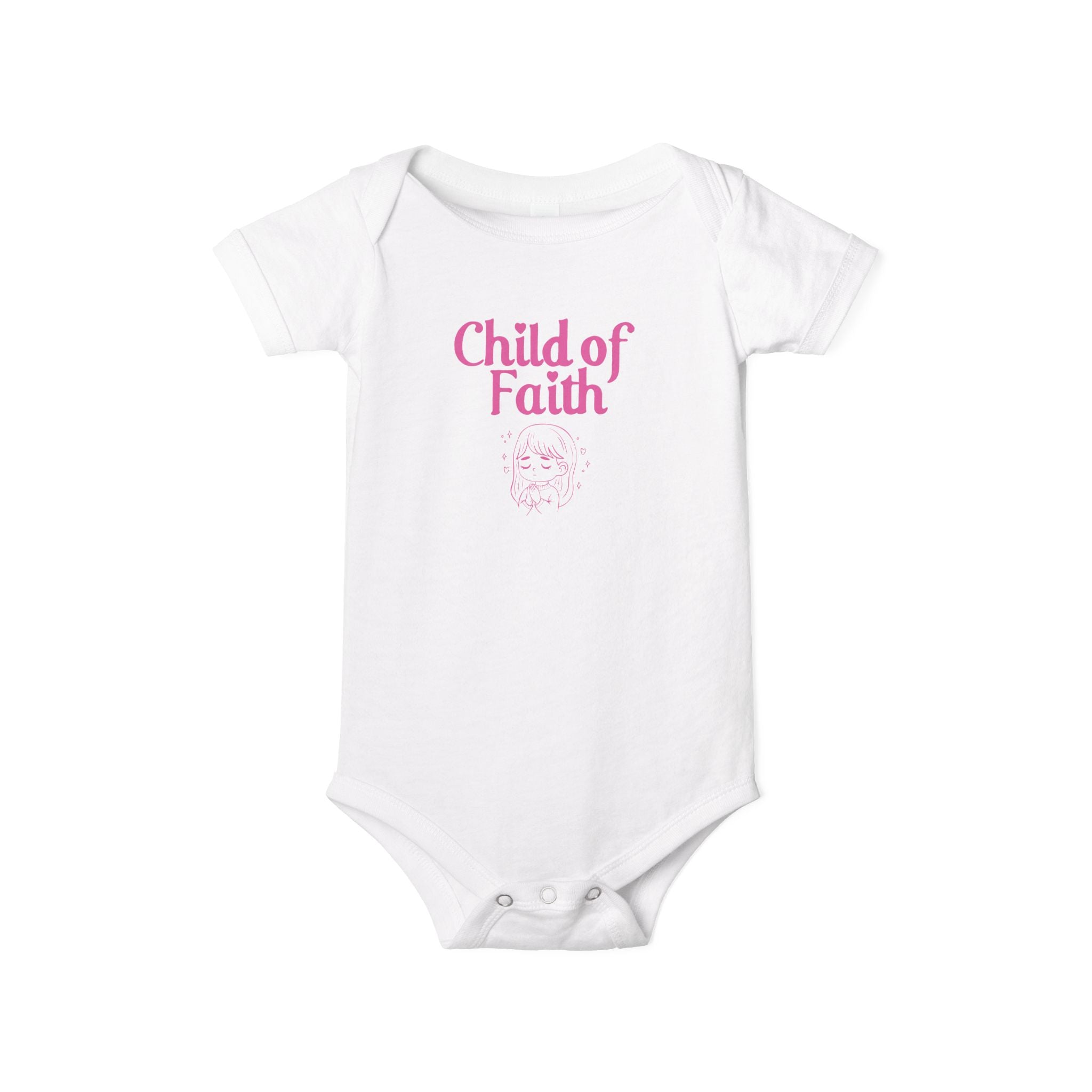 Child of Faith (Girl) Infant Onesie