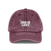 God Is Love Vintage Hat - My Faith My Father