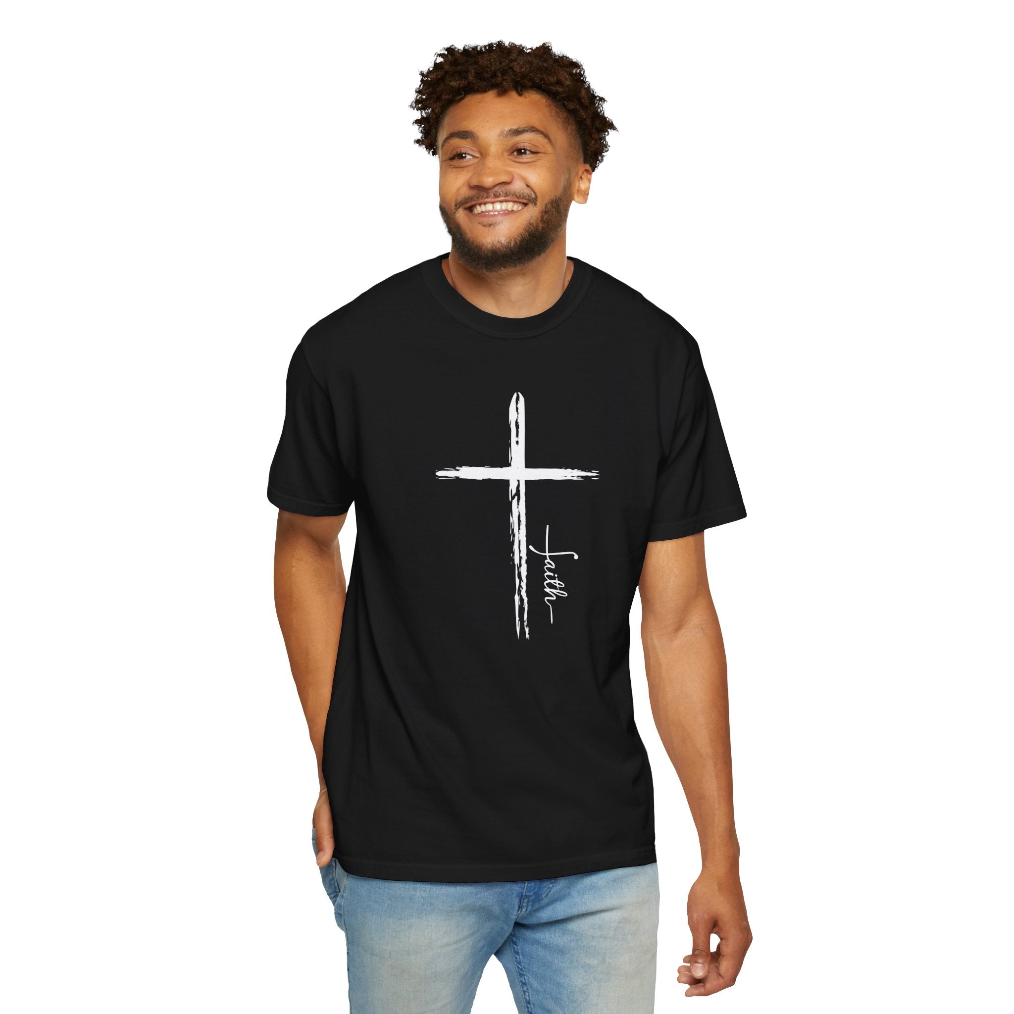 Cross With Faith Unisex Relaxed Fit T-Shirt