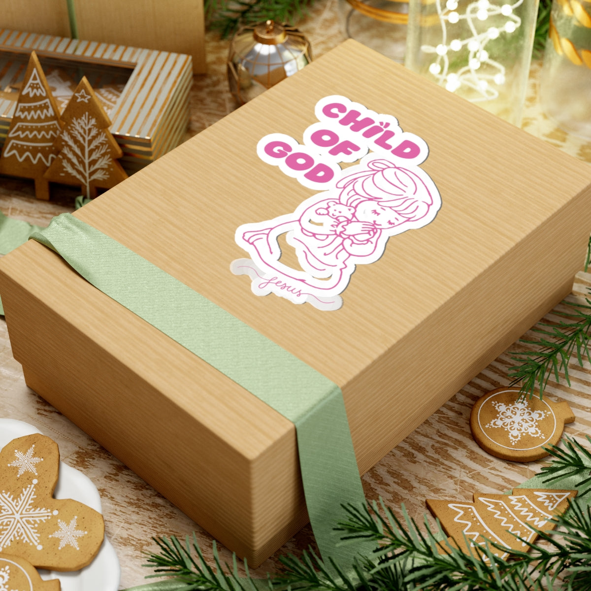 Child of God Kiss-Cut Stickers - My Faith My Father