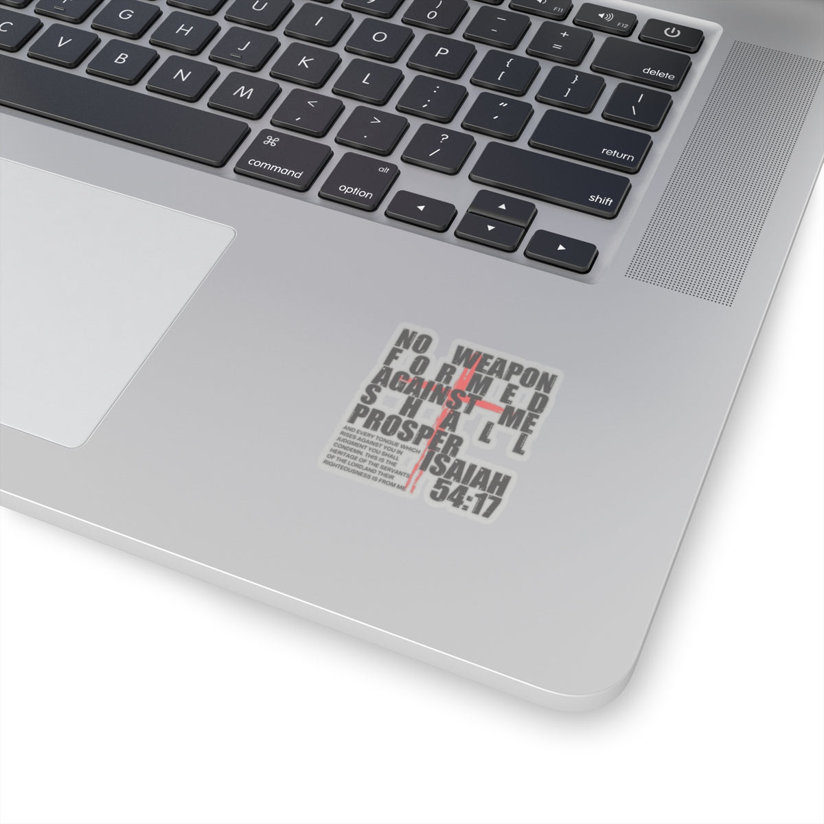 Isaiah 54:17 Kiss-Cut Sticker