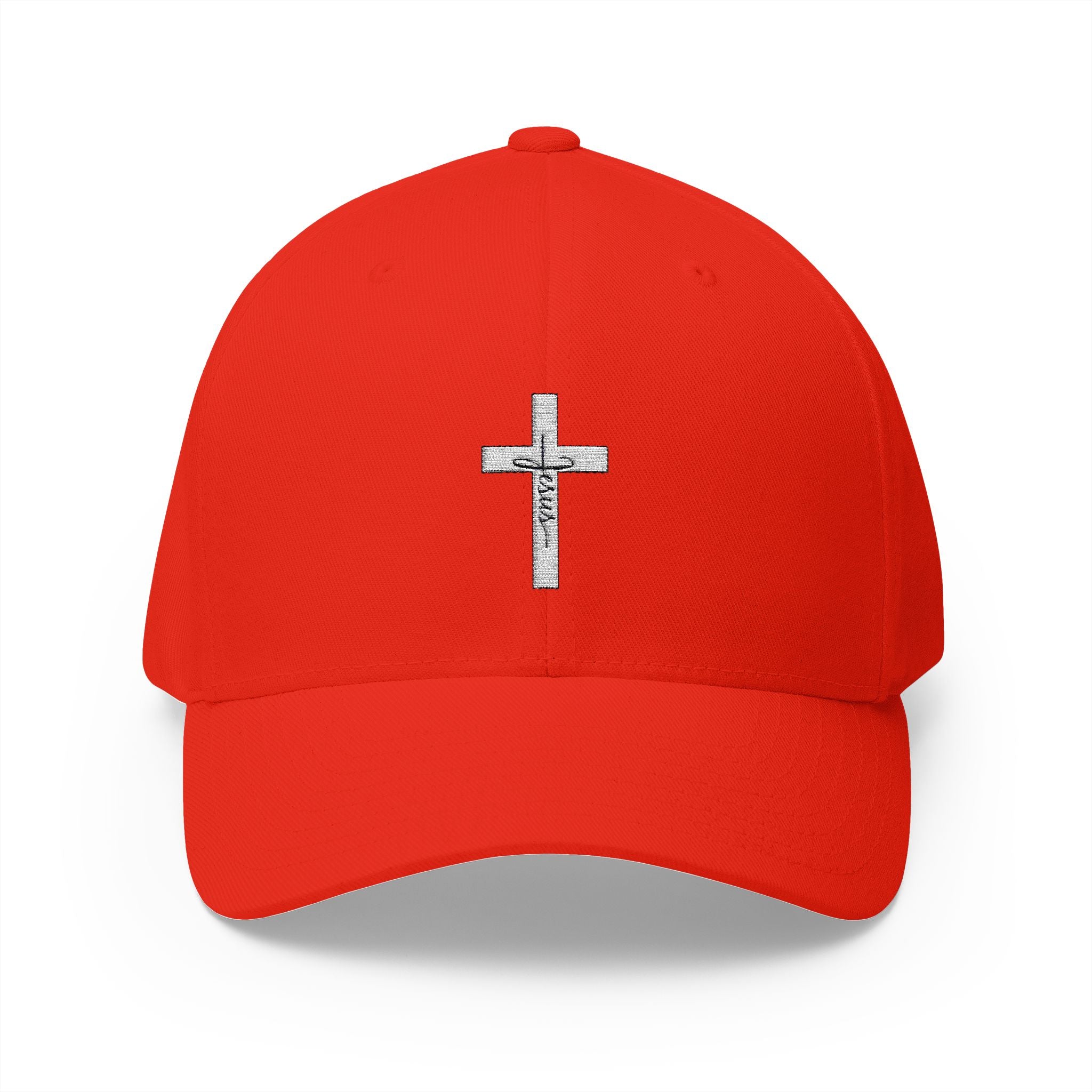 Cross With Jesus Flexfit Hat