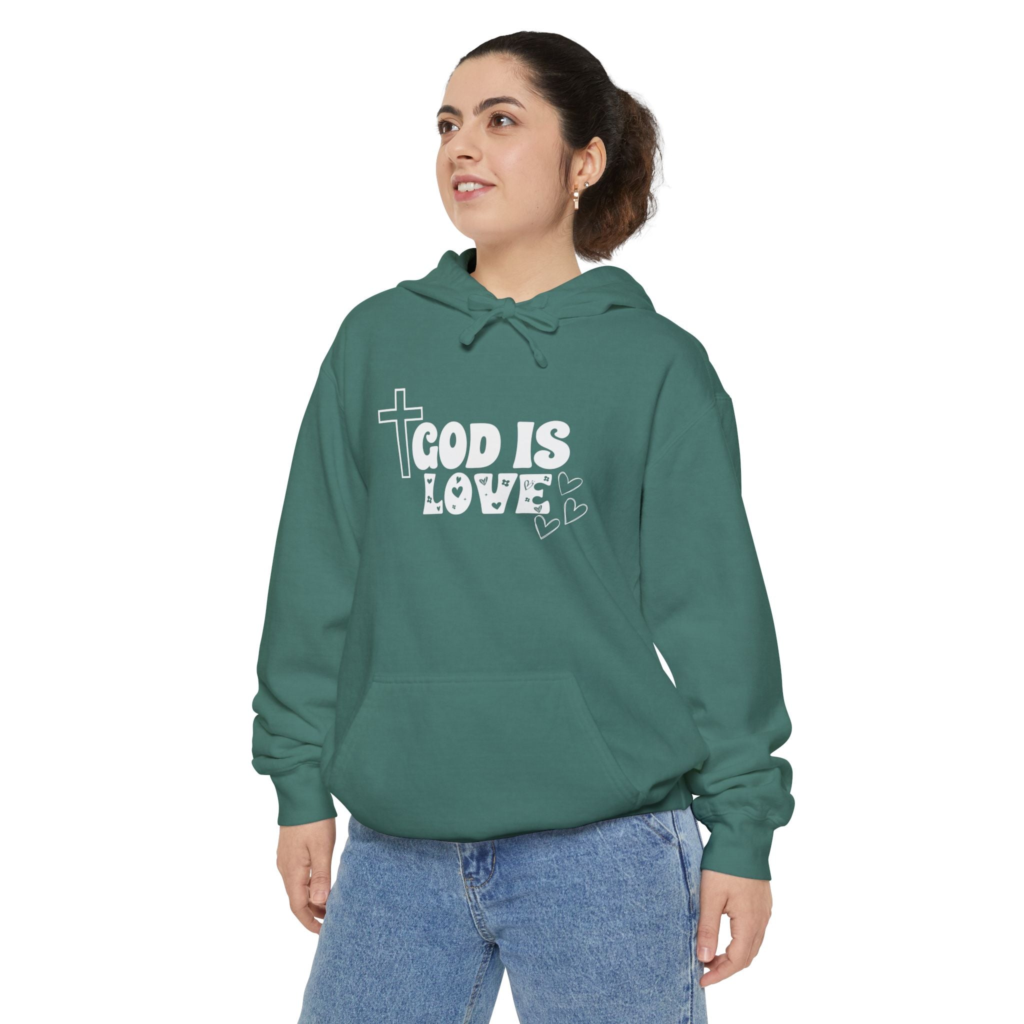 God Is Love Unisex Relaxed Fit Hoodie