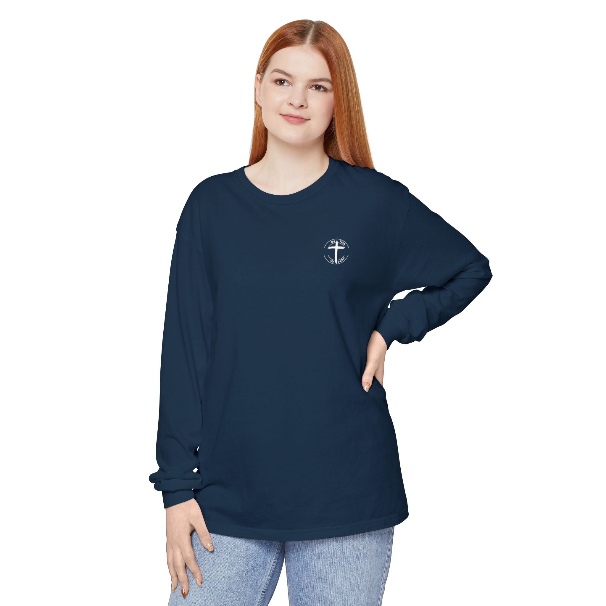 Lilies Unisex Relaxed Fit Long Sleeve T-Shirt