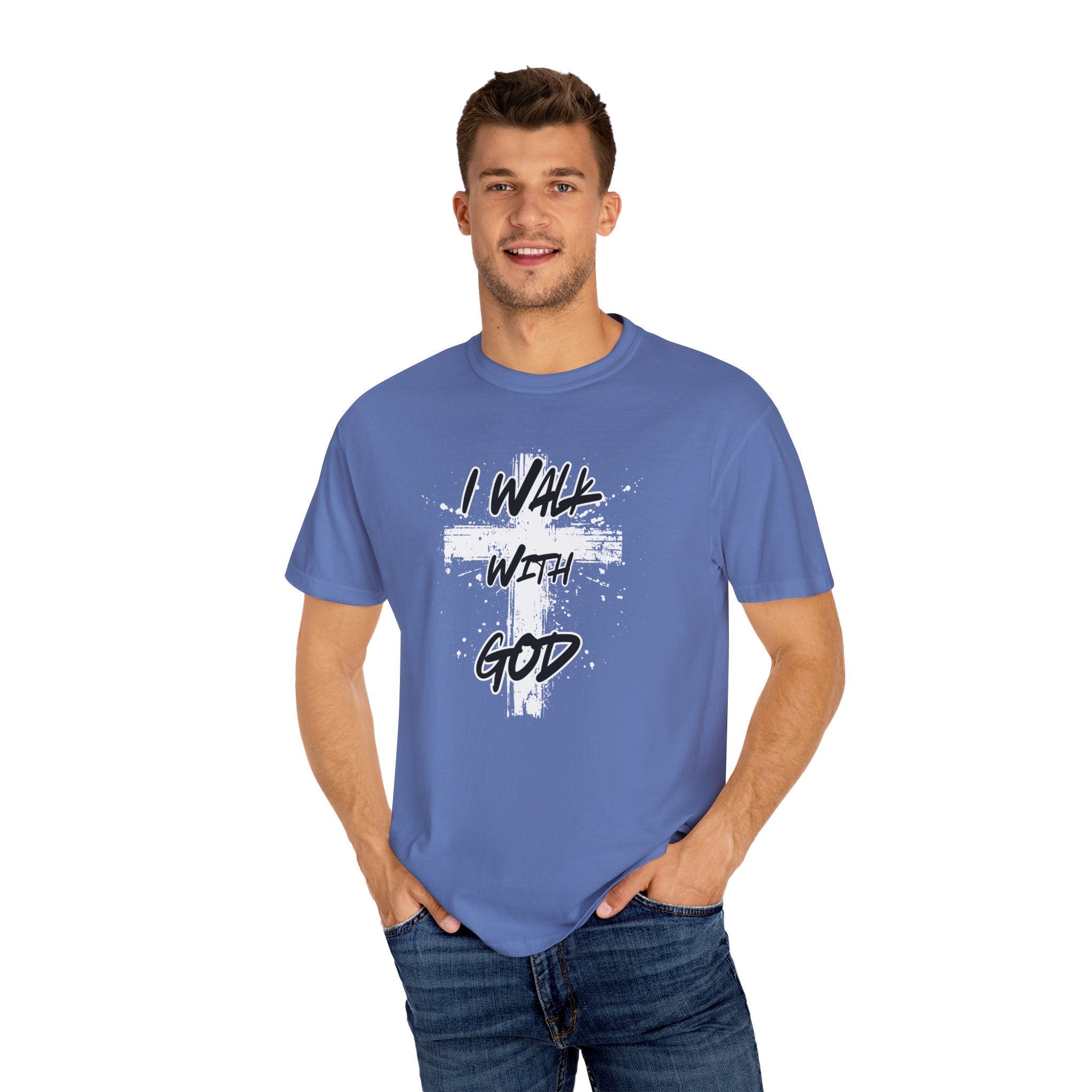 I Walk With God Unisex Relaxed Fit T-Shirt