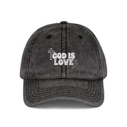 God Is Love Vintage Hat - My Faith My Father