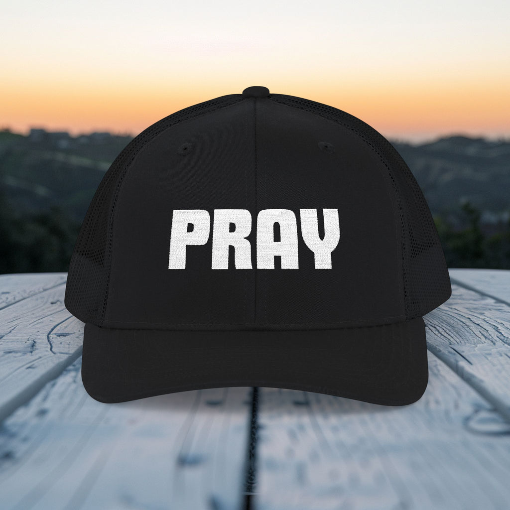 Pray Snapback Trucker Hat