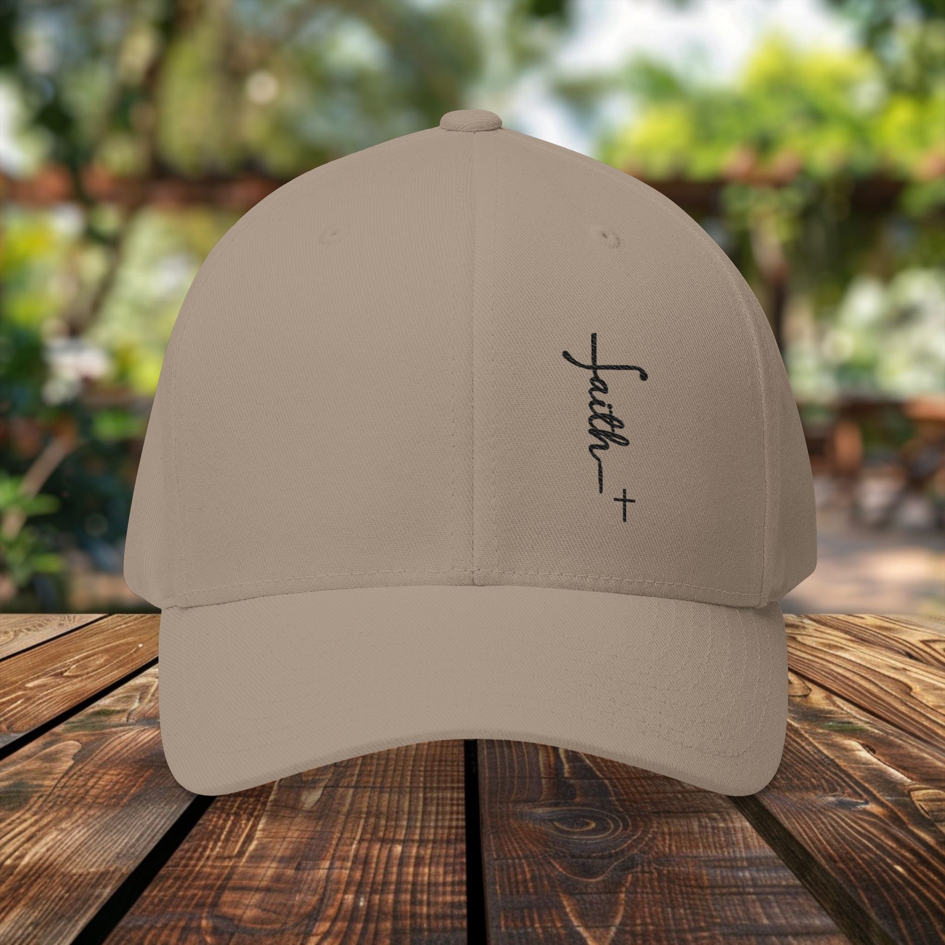 Faith + Cross Flexfit Hat - My Faith My Father