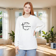 Pray Over It Unisex Relaxed Fit Long Sleeve T-Shirt - My Faith My Father