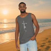 Faith + Cross Unisex Relaxed Fit Tank Top - My Faith My Father