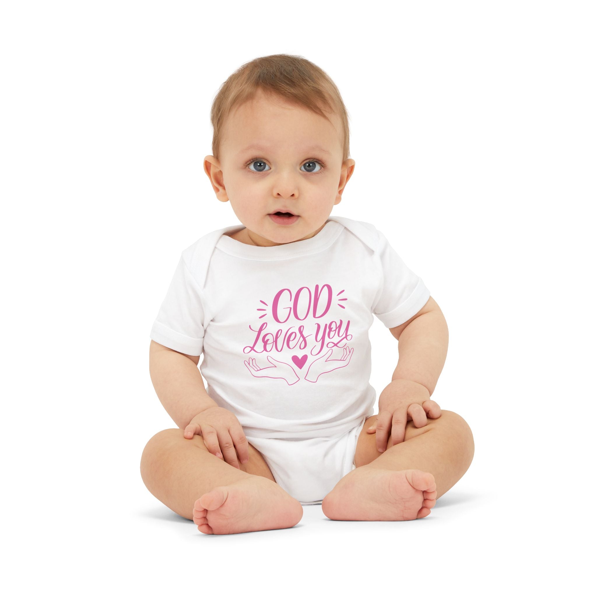 God Loves You Infant One Piece