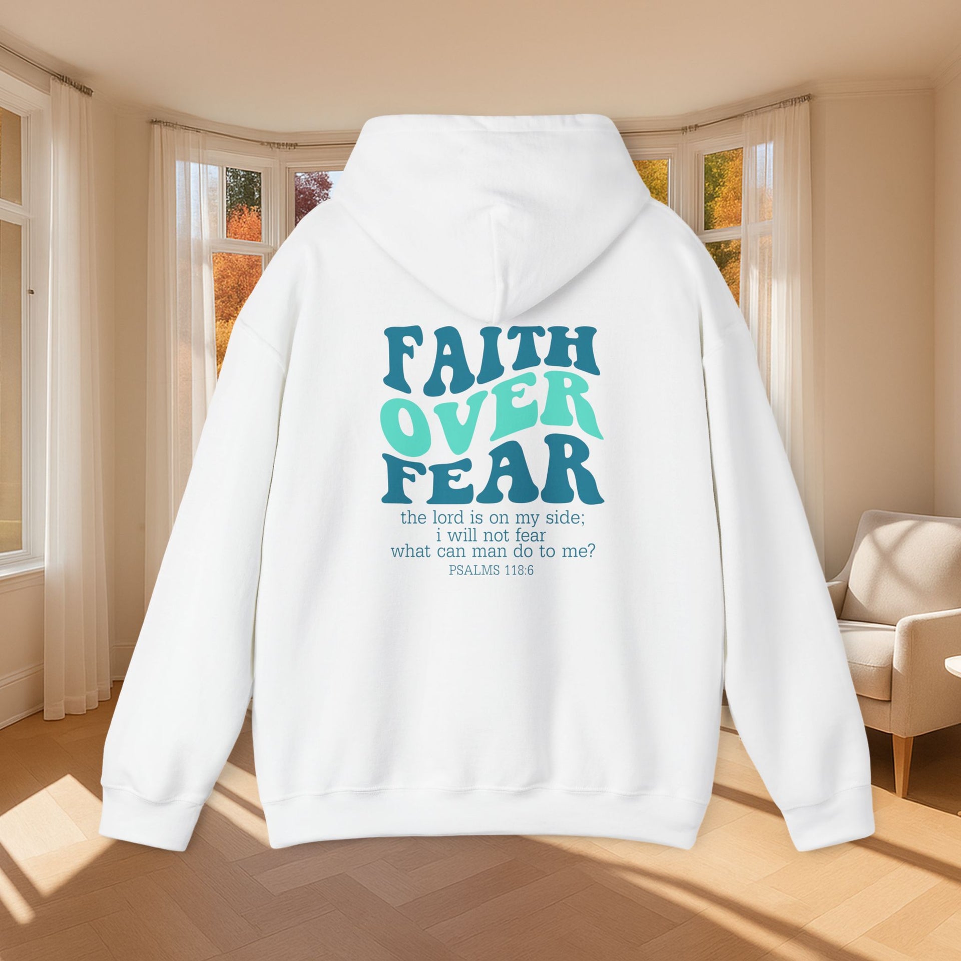 Faith Over Fear Unisex Hoodie - My Faith My Father