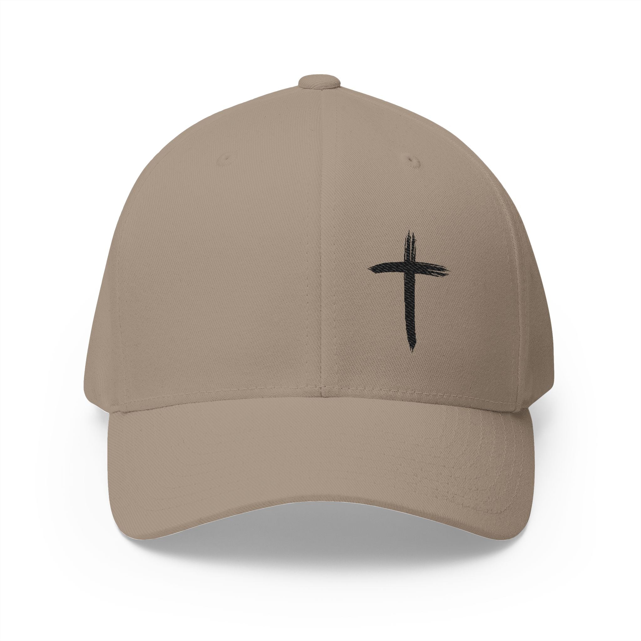 Black Cross Flexfit Hat