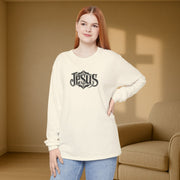 Jesus Unisex Relaxed Fit Long Sleeve T-Shirt - My Faith My Father