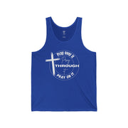 Pray Over It Unisex Tank Top - My Faith My Father