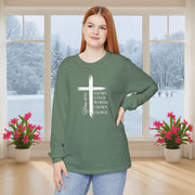 You Are Known, Loved, Worthy, Chosen, Enough  Unisex Relaxed Fit Long Sleeve T-Shirt - My Faith My Father