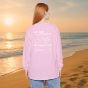 All I Need Unisex Relaxed Fit Long Sleeve T-Shirt - My Faith My Father