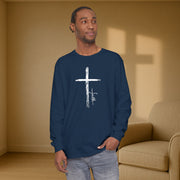 Cross With Faith Unisex Relaxed Fit Long Sleeve T-Shirt - My Faith My Father