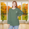 Lilies Unisex Relaxed Fit Long Sleeve T-Shirt - My Faith My Father