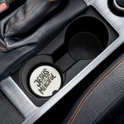 Jesus Is Merciful Soapstone Car Coaster - My Faith My Father