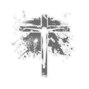 Jesus On Cross Kiss-Cut Stickers - My Faith My Father