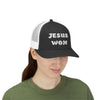 Jesus Won Snapback Trucker Hat - My Faith My Father