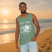He Is Risen Unisex Relaxed Fit Tank Top - My Faith My Father