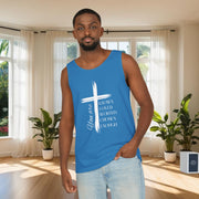 You Are Known, Loved, Worthy, Chosen, Enough Unisex Relaxed Fit Tank Top - My Faith My Father